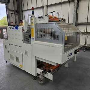 ADPAK Collator-stacker and shrink wrapper